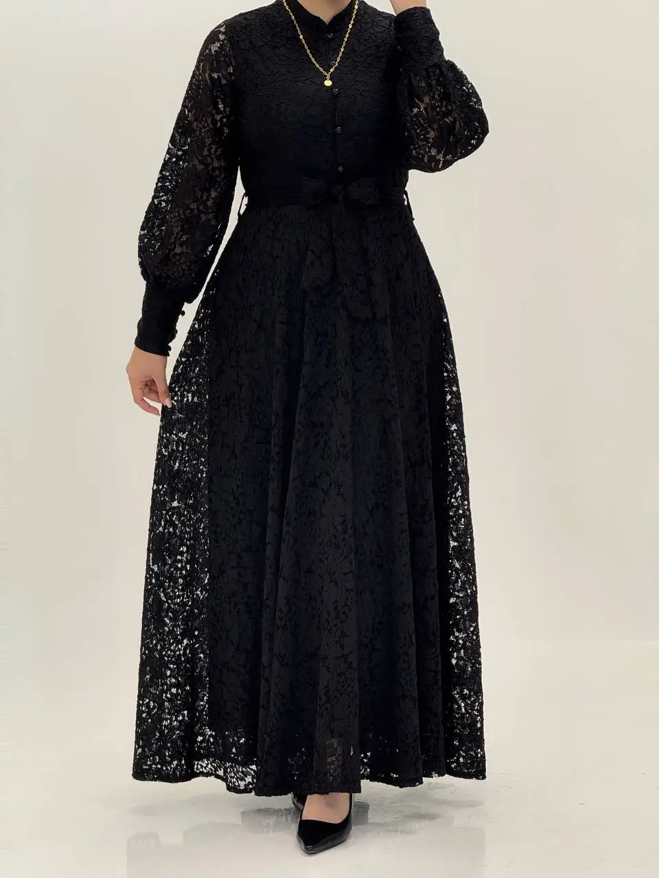 3579-پیراهن مزونی ماهرو